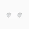 Earrings|Effy Jewelry 14 Karat White Gold Diamond Stud Earrings with 2.00TCW Round Diamonds