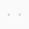 Earrings|Effy Jewelry 14 Karat White Gold Diamond Stud Earrings with 0.20TCW Round Diamonds