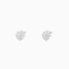 Earrings|Effy Jewelry 14 Karat White Gold Diamond Stud Earrings with 1.50TCW Round Diamonds