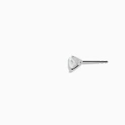 Earrings|Effy Jewelry 14 Karat White Gold Diamond Stud Earrings with 1.00TCW Round Diamonds