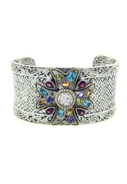 Bracelets|Effy Jewelry 925 Multi Gemstone Bangle, 5.35 TCW