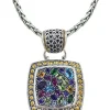 Necklaces & Pendants|Effy Jewelry 925 Multi Gemstone Pendant, 4.97 TCW