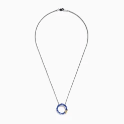 Necklaces & Pendants|Effy Jewelry 925 Silver/18K Gold Tanzanite and Diamond Starfish Pendant
