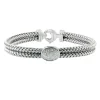 Bracelets|Effy Jewelry 925 Sterling Silver and Diamond Bracelet, .15 TCW