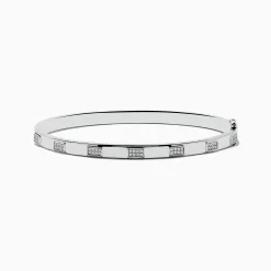Bracelets|Effy Jewelry 925 Sterling Silver and Diamond Bangle
