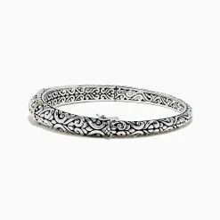 Bracelets|Effy Jewelry 925 Sterling Silver and 18K Gold Bangle