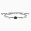 Bracelets|BH Multi 925 Sterling Silver Black Diamond Bracelet, 0.22 TCW