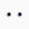 Earrings|Effy Jewelry 925 Sterling Silver Blue Sapphire Stud Earrings