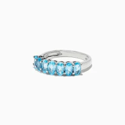 Rings|BH Multi 925 Sterling Silver Blue Topaz Ring, 1.95 TCW