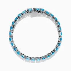 Bracelets|Effy Jewelry 925 Sterling Silver Blue Topaz Bracelet