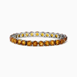 Bracelets|Effy Jewelry 925 Sterling Silver Citrine Bracelet