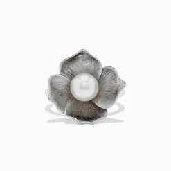 Rings|BH Multi 925 Sterling Silver Cultured Fresh Water Pearl Flower Ring
