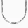Mens|BH Multi 925 Sterling Silver Curb Chain Necklace
