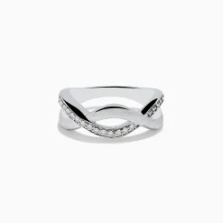 Rings|Effy Jewelry 925 Sterling Silver Diamond Ring