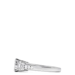 Rings|Effy Jewelry 925 Sterling Silver Diamond Cluster Ring, 0.49 TCW