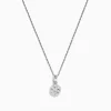 Necklaces & Pendants|Effy Jewelry 925 Sterling Silver Diamond Cluster Pendant