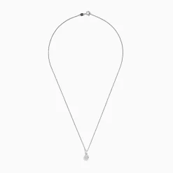 Necklaces & Pendants|Effy Jewelry 925 Sterling Silver Diamond Cluster Pendant