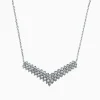 Necklaces & Pendants|Effy Jewelry 925 Sterling Silver Diamond Necklace, 0.47 TCW
