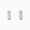 Earrings|Effy Jewelry 925 Sterling Silver Diamond Earrings, 0.33 TCW