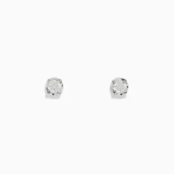 Earrings|BH Multi 925 Sterling Silver Diamond Stud Earrings