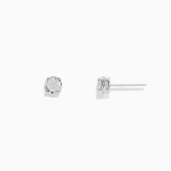 Earrings|BH Multi 925 Sterling Silver Diamond Stud Earrings