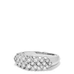Rings|Effy Jewelry 925 Sterling Silver Diamond Ring, 0.20 TCW