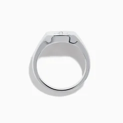 Rings|Effy Jewelry 925 Sterling Silver Diamond Cross Ring