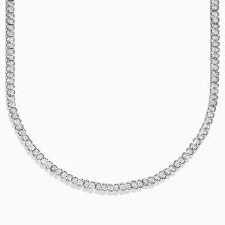 Necklaces & Pendants|BH Multi 925 Sterling Silver Diamond Tennis Necklace