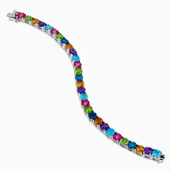 Bracelets|Effy Jewelry 925 Sterling Silver Mix Stone Bracelet