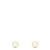 Earrings|Effy Jewelry Aurora 14K Yellow Gold Opal Stud Earrings, 0.75 TCW