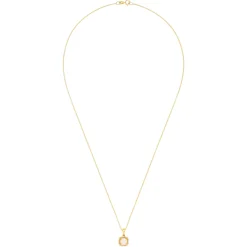 Necklaces & Pendants|Effy Jewelry Aurora 14K Yellow Gold Opal and Diamond Pendant, 0.62 TCW