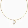 Necklaces & Pendants|Effy Jewelry Aurora 14K Yellow Gold Opal and Diamond Snake Chain