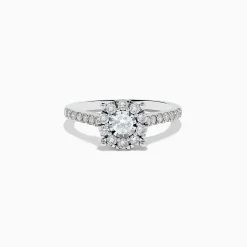 Rings|Effy Jewelry Bouquet 14K White Gold Diamond Cluster Ring 0.73 TCW