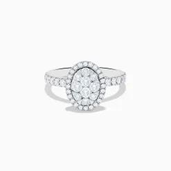 Rings|Effy Jewelry Bouquet 14K White Gold Diamond Cluster Ring
