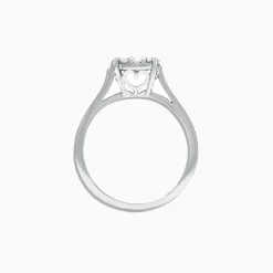 Rings|Effy Jewelry Bouquet 14K White Gold Diamond Cluster Ring, 0.51 TCW