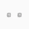 Earrings|Effy Jewelry Bouquet 14K White Gold Diamond Cluster Stud Earrings, 0.93 TCW