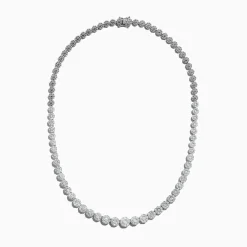 Necklaces & Pendants|Effy Jewelry Bouquet 14K White Gold Diamond Necklace, 4.86 TCW
