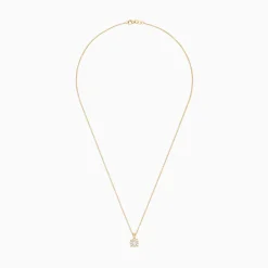 Necklaces & Pendants|Effy Jewelry Bouquet 14K Yellow Gold Diamond Cluster Pendant, 0.47 TCW