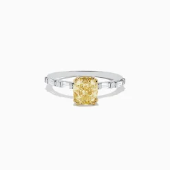 Rings|BH Multi Canare 18K Gold Yellow Diamond Engagement u0026 Wedding Ring Set, 2.57 TCW