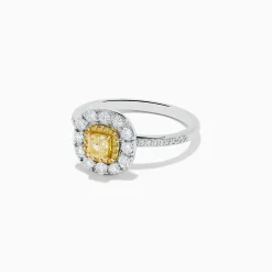 Rings|BH Multi Canare 14K Two Tone Gold Yellow and White Diamond Ring