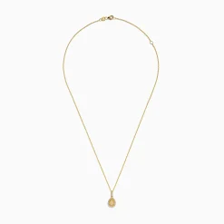 Necklaces & Pendants|Effy Jewelry Canare' 14K Yellow Gold White and Yellow Diamond Pendant