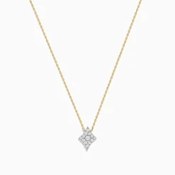 Necklaces & Pendants|Effy Jewelry Casino 14K Yellow Gold Diamond Diamonds Suit Necklace