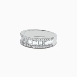Rings|BH Multi Classique 14K White Gold Diamond Band, 1.15 TCW