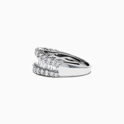 Rings|Effy Jewelry Classique 14K White Gold Diamond Band Ring, 1.55 TCW