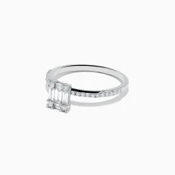 Rings|Effy Jewelry Classique 14K White Gold Diamond Ring