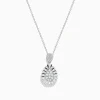 Necklaces & Pendants|Effy Jewelry Classique 14K White Gold Diamond Pendant