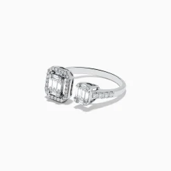 Rings|Effy Jewelry Classique 14K White Gold Diamond Ring 0.59 TCW