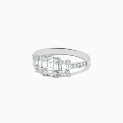 Rings|BH Multi Classique 14K White Gold Diamond Ring 0.72 TCW