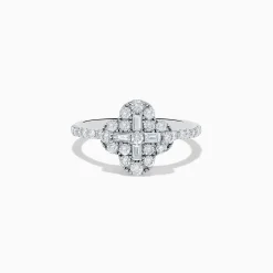 Rings|Effy Jewelry Classique 14K White Gold Diamond Ring