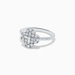 Rings|Effy Jewelry Classique 14K White Gold Diamond Ring